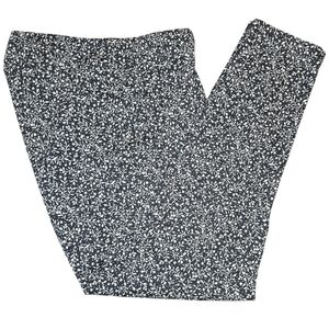 Old Navy Black and White Floral Pants Leggings (NWOT)